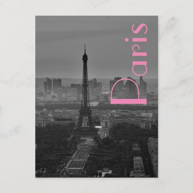 Carte Postale Amour & Romance Ville de Paris Tour Eiffel France (Devant)