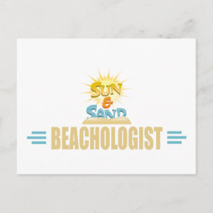 Carte Postale Amoureux de la plage