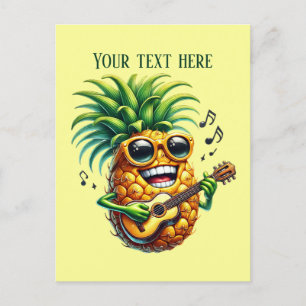 Carte Postale Amoureux des fruits d'ananas