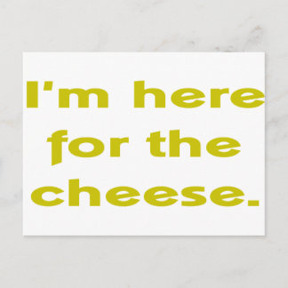 Carte Postale Amoureux du fromage