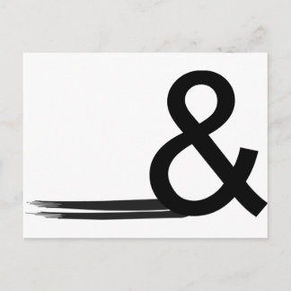 Carte Postale Ampersand1