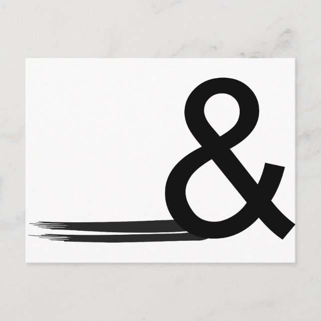 Carte Postale Ampersand1 (Devant)
