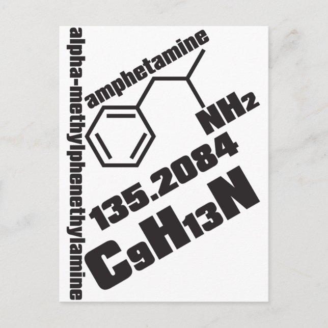 Carte Postale Amphétamine (Devant)