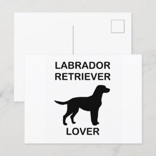 Carte Postale ampoule de laboratoire noire