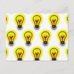 Carte Postale Ampoules