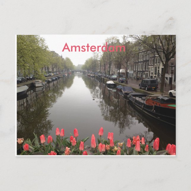 Carte postale Amsterdam (Devant)