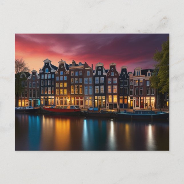 CARTE POSTALE AMSTERDAM (Devant)
