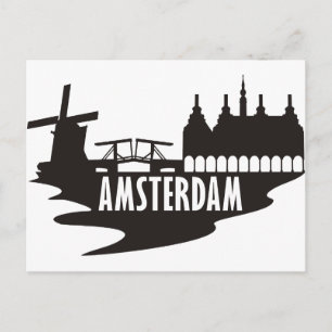 Carte Postale Amsterdam