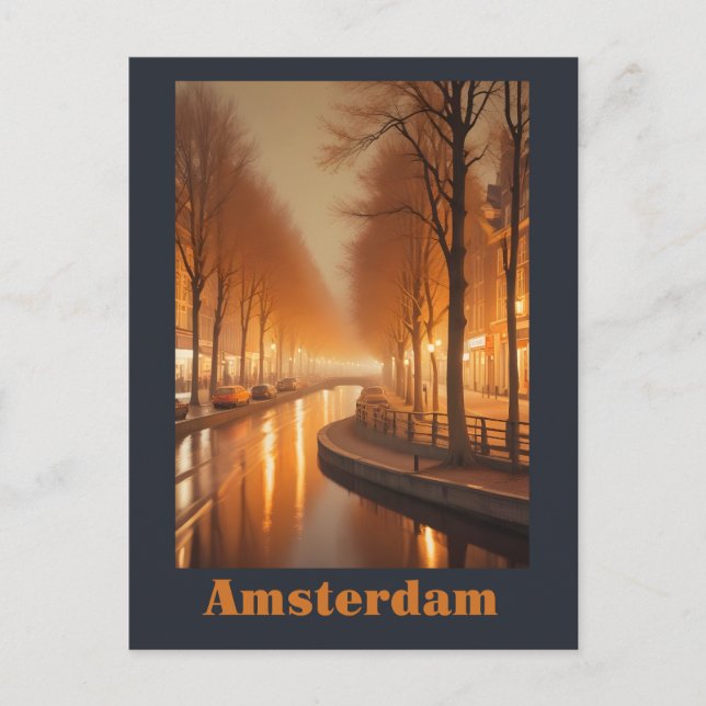 Carte Postale Amsterdam (Devant)
