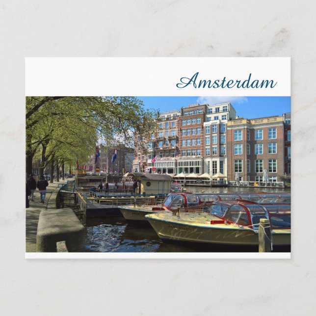 Carte Postale Amsterdam (Devant)