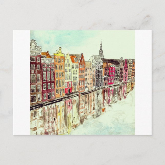 Carte Postale Amsterdam (Devant)