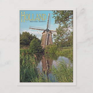 Carte Postale Amsterdam - De 1100 Roe Windmill.jpg