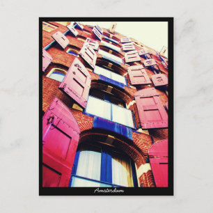 Carte Postale Amsterdam - Dutch Style Window