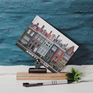 Carte Postale Amsterdam Hollande Maisons Voyage Europe