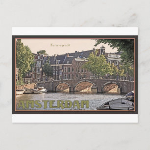 Carte Postale Amsterdam - Keizersgracht