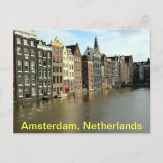 Carte Postale Amsterdam, Pays-Bas