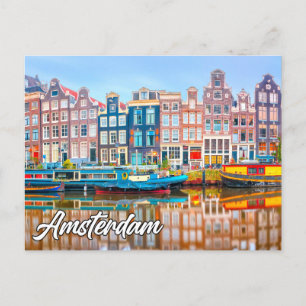 Carte Postale Amsterdam, Pays-Bas