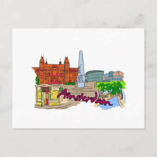 Carte Postale Amsterdam - Pays-Bas