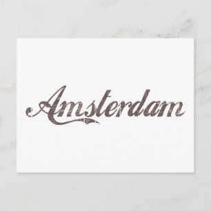 Carte Postale Amsterdam vintage
