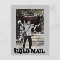 Amusant Antique Hold Mail Retrait Voyage PC cadeau