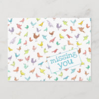 Carte postale amusante