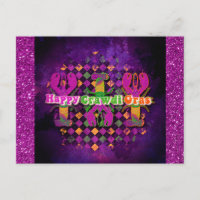 Amusante Mardi Gras Crawfish Purple