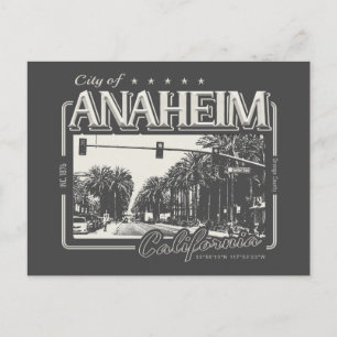 CARTE POSTALE ANAHEIM CALIFORNIE