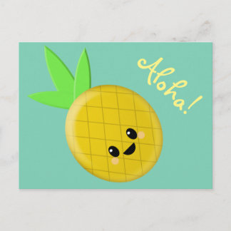 Carte postale ananas
