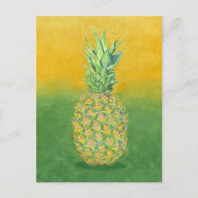Carte Postale Ananas (Devant)