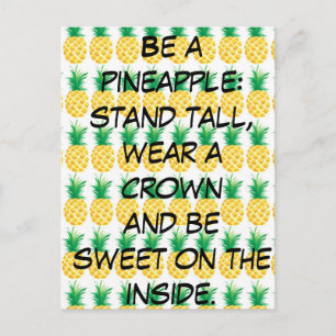Carte Postale Ananas