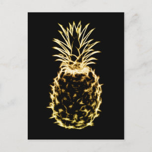 Carte Postale Ananas à gribouille