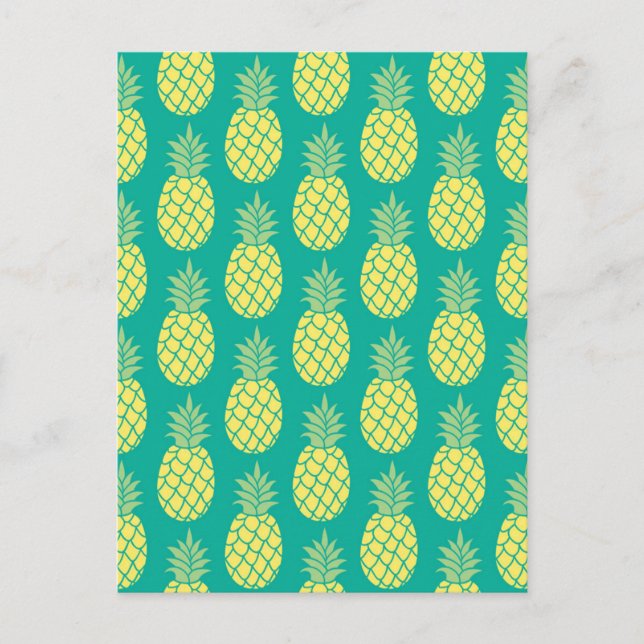 Carte Postale Ananas Pastel 2 (Devant)