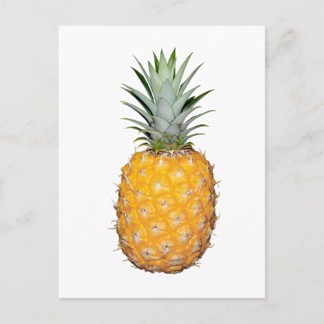Carte Postale Ananas tropical (Devant)