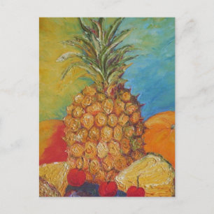 Carte Postale Ananas Tropical à Paris