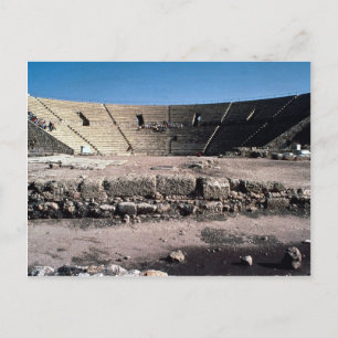 Carte Postale Ancien amphithéâtre romain, Césaria, Israël