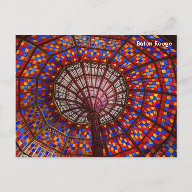 Carte Postale Ancien Capitole - Baton Rouge (Devant)