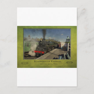 Carte Postale Ancien poster ferroviaire