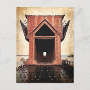 Carte Postale Ancien quai en fer