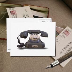 Carte Postale ancien téléphone