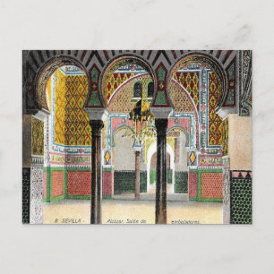 Carte postale ancienne - Alcazar, Séville, Espagne