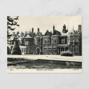 Carte postale ancienne - Bletchley Park Mansion
