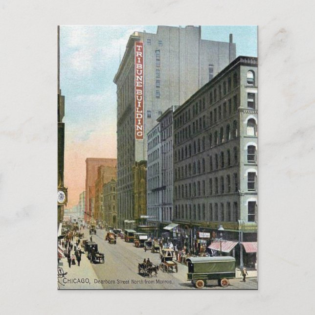 Carte postale ancienne - Chicago, Illinois (Devant)