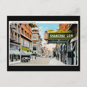 Carte postale ancienne - Chinatown, San Francisco