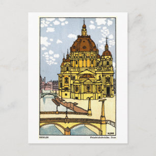 Carte postale ancienne de la cathédrale de Berlin 