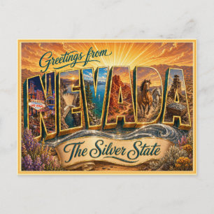 Carte postale ancienne de Nevada