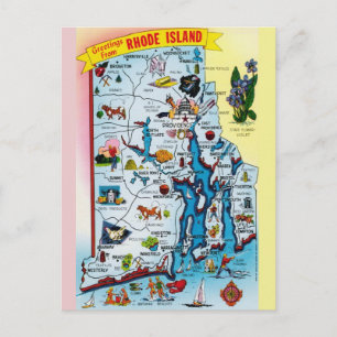 Carte postale ancienne de Rhode Island