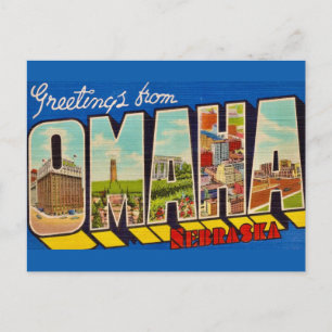 Carte postale ancienne d'Omaha Nebraska