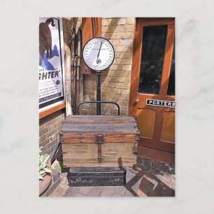 CARTE POSTALE ANCIENNE GARE