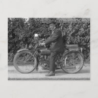 Ancienne moto photo vintage