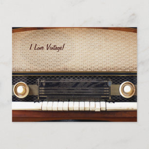 Carte Postale Ancienne radio